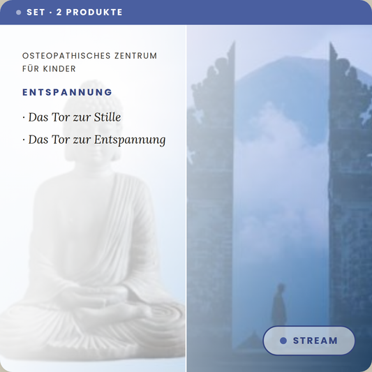 2er Set Tor zur Stille/Entspannung